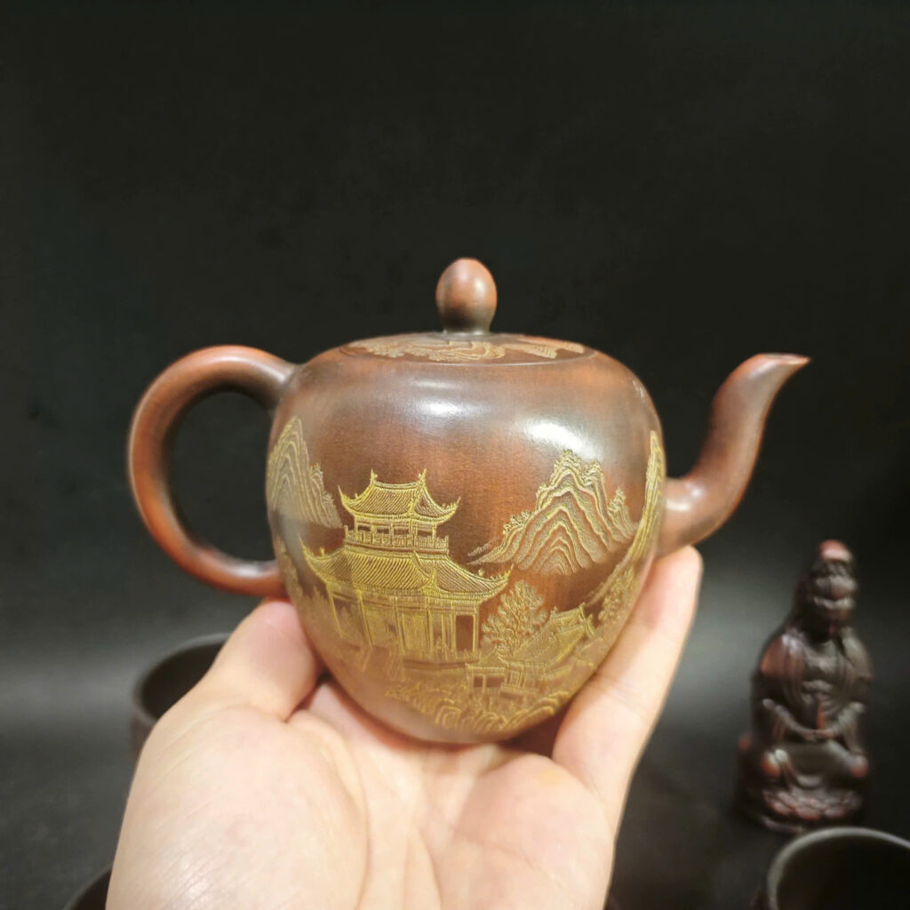 Ấm Nê Hưng Mỹ Nhân Kiên Cổ Kinh Châu